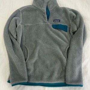 Patagonia Gray Fleece Pullover